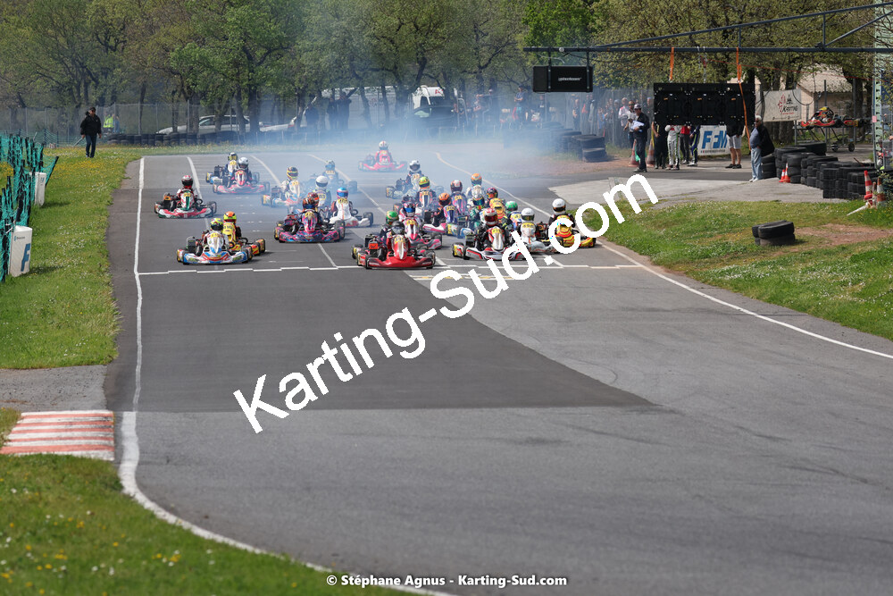 29 & 30/04/2023 : 4ème manche du Championnat du Sud à Karting Plus Belmont sur Rance (photos Stéphane Agnus) 2023 — karting