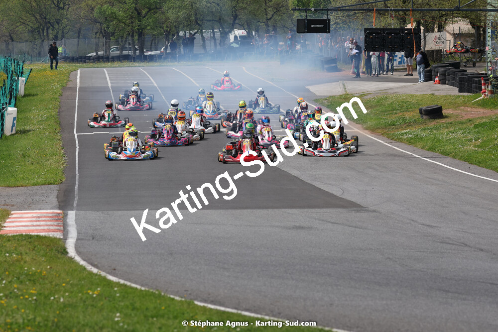 29 & 30/04/2023 : 4ème manche du Championnat du Sud à Karting Plus Belmont sur Rance (photos Stéphane Agnus) 2023 — karting