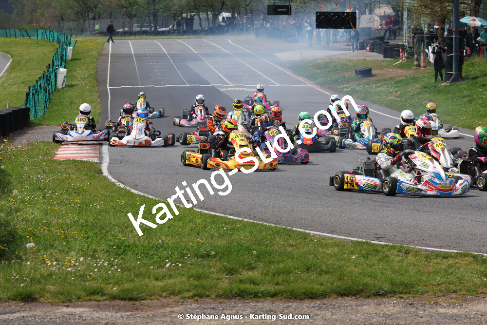 29 & 30/04/2023 : 4ème manche du Championnat du Sud à Karting Plus Belmont sur Rance (photos Stéphane Agnus) 2023 — karting