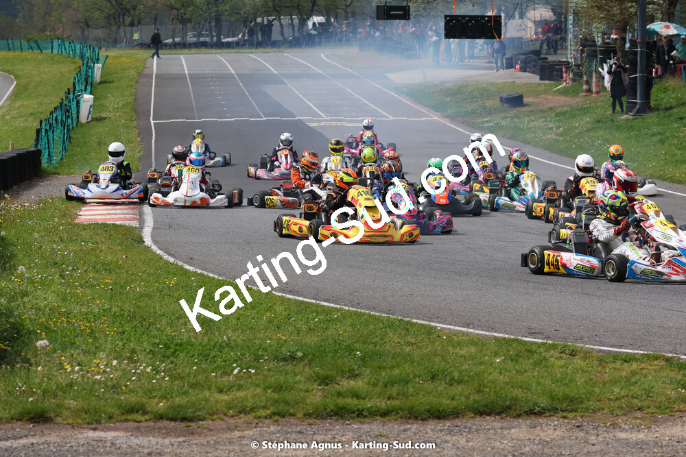 29 & 30/04/2023 : 4ème manche du Championnat du Sud à Karting Plus Belmont sur Rance (photos Stéphane Agnus) 2023 — karting