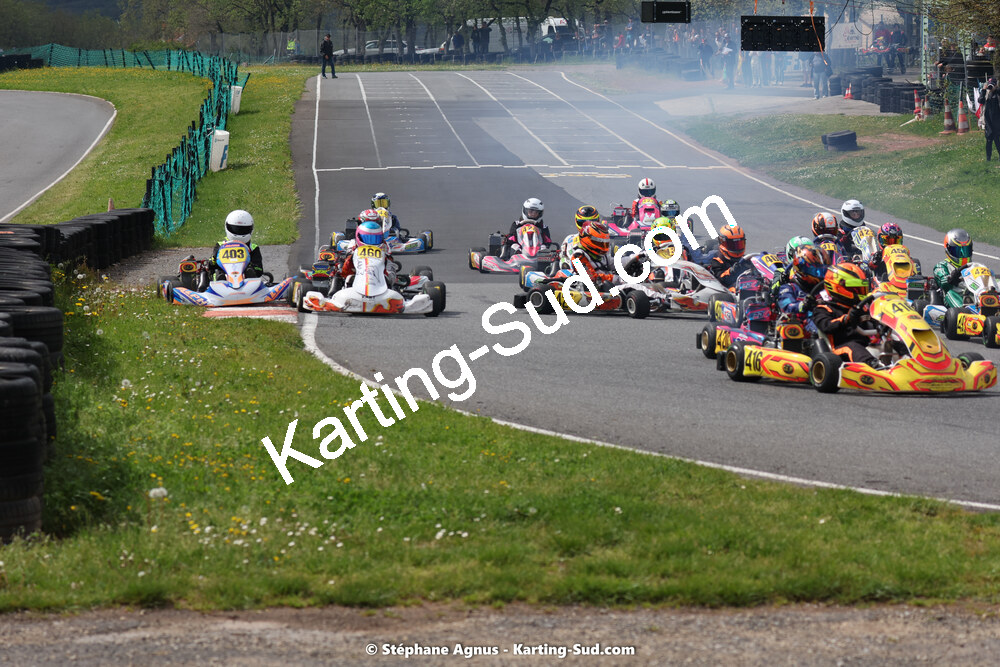 29 & 30/04/2023 : 4ème manche du Championnat du Sud à Karting Plus Belmont sur Rance (photos Stéphane Agnus) 2023 — karting