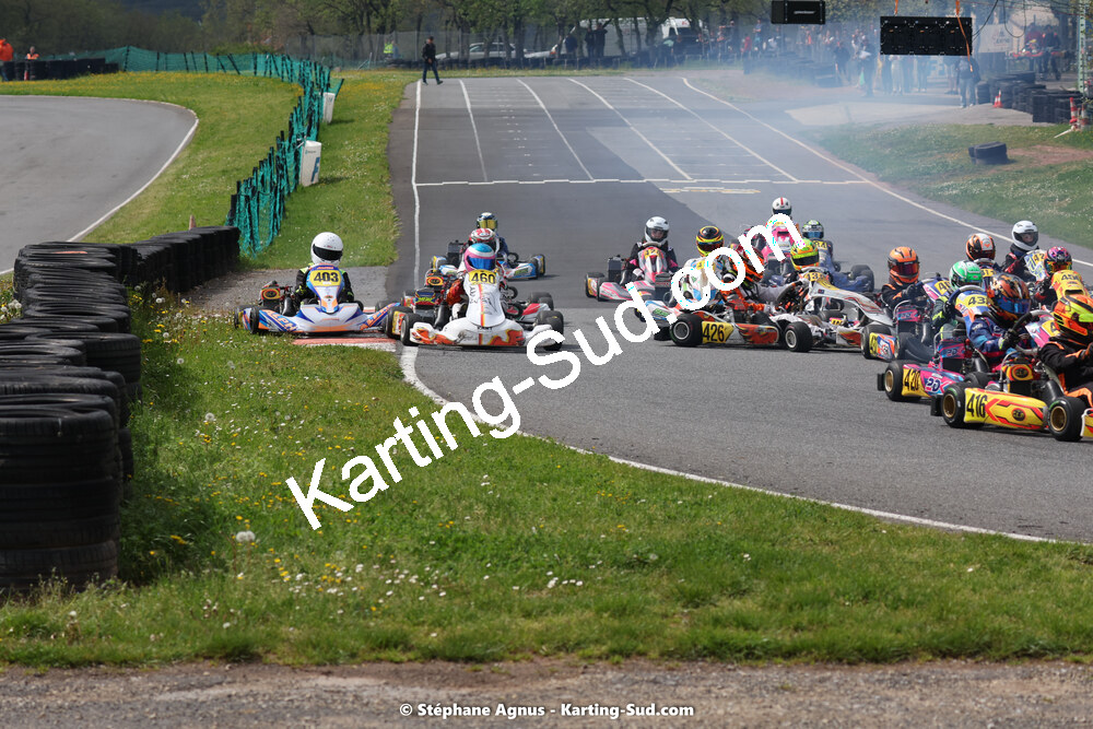 29 & 30/04/2023 : 4ème manche du Championnat du Sud à Karting Plus Belmont sur Rance (photos Stéphane Agnus) 2023 — karting