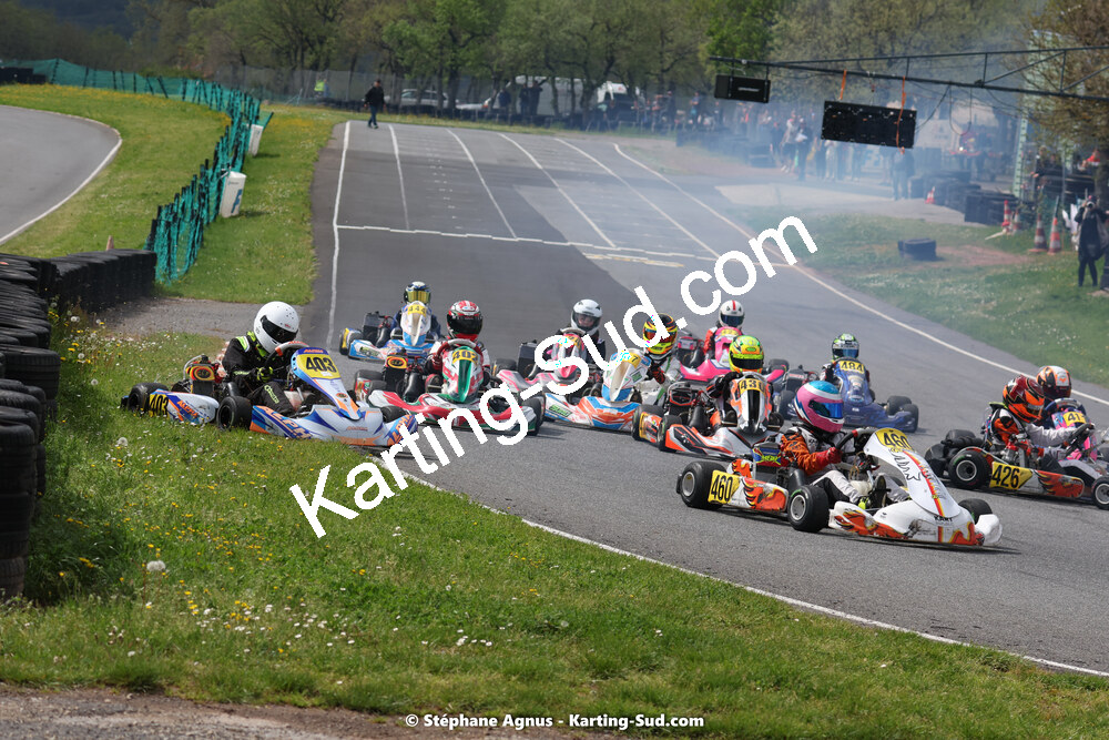 29 & 30/04/2023 : 4ème manche du Championnat du Sud à Karting Plus Belmont sur Rance (photos Stéphane Agnus) 2023 — karting