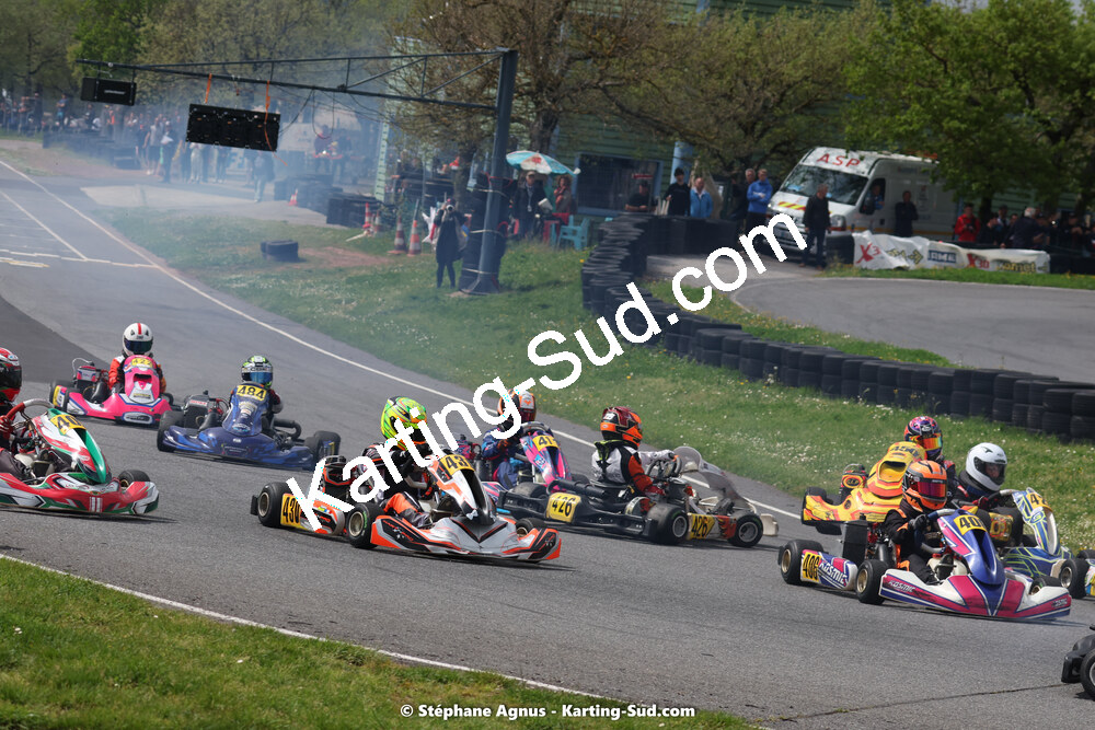 29 & 30/04/2023 : 4ème manche du Championnat du Sud à Karting Plus Belmont sur Rance (photos Stéphane Agnus) 2023 — karting