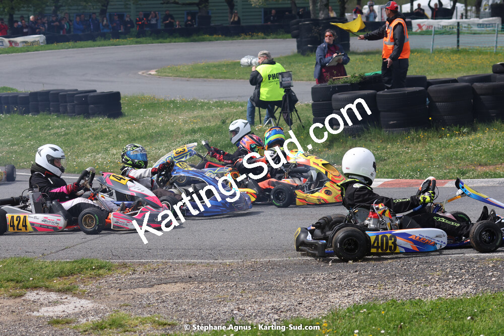 29 & 30/04/2023 : 4ème manche du Championnat du Sud à Karting Plus Belmont sur Rance (photos Stéphane Agnus) 2023 — karting