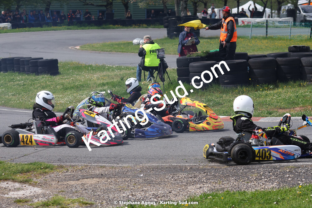 29 & 30/04/2023 : 4ème manche du Championnat du Sud à Karting Plus Belmont sur Rance (photos Stéphane Agnus) 2023 — karting