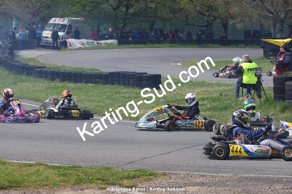 29 & 30/04/2023 : 4ème manche du Championnat du Sud à Karting Plus Belmont sur Rance (photos Stéphane Agnus) 2023 — karting