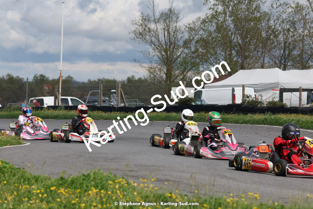 29 & 30/04/2023 : 4ème manche du Championnat du Sud à Karting Plus Belmont sur Rance (photos Stéphane Agnus) 2023 — karting