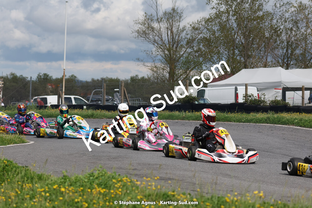 29 & 30/04/2023 : 4ème manche du Championnat du Sud à Karting Plus Belmont sur Rance (photos Stéphane Agnus) 2023 — karting