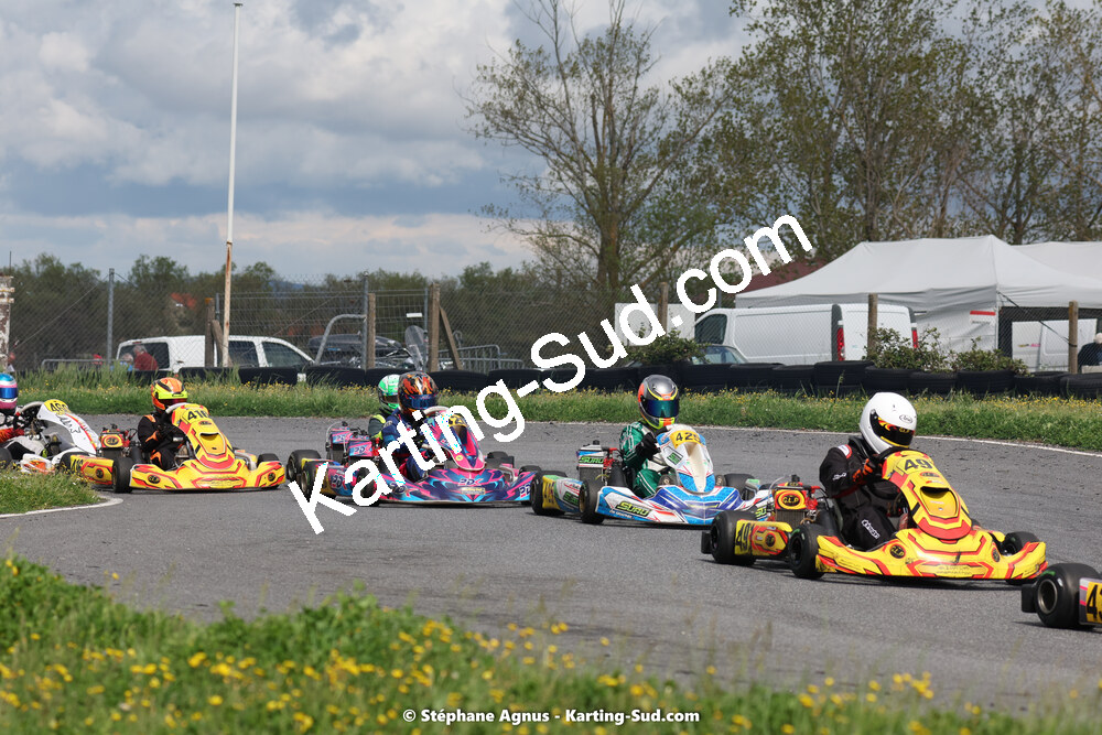 29 & 30/04/2023 : 4ème manche du Championnat du Sud à Karting Plus Belmont sur Rance (photos Stéphane Agnus) 2023 — karting