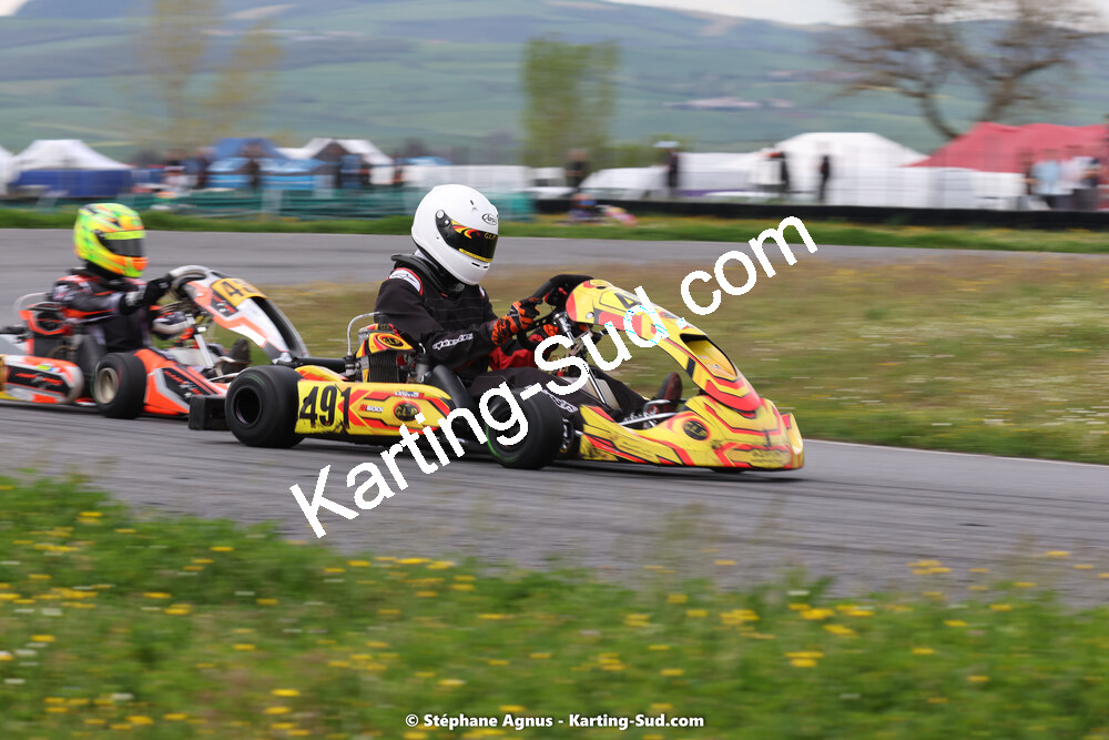 29 & 30/04/2023 : 4ème manche du Championnat du Sud à Karting Plus Belmont sur Rance (photos Stéphane Agnus) 2023 — karting