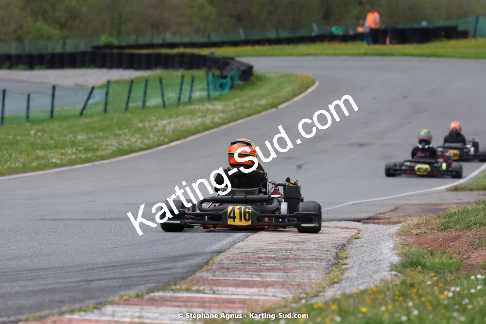 29 & 30/04/2023 : 4ème manche du Championnat du Sud à Karting Plus Belmont sur Rance (photos Stéphane Agnus) 2023 — karting