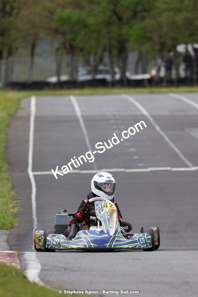 29 & 30/04/2023 : 4ème manche du Championnat du Sud à Karting Plus Belmont sur Rance (photos Stéphane Agnus) 2023 — karting