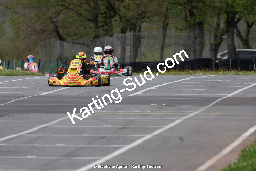 29 & 30/04/2023 : 4ème manche du Championnat du Sud à Karting Plus Belmont sur Rance (photos Stéphane Agnus) 2023 — karting