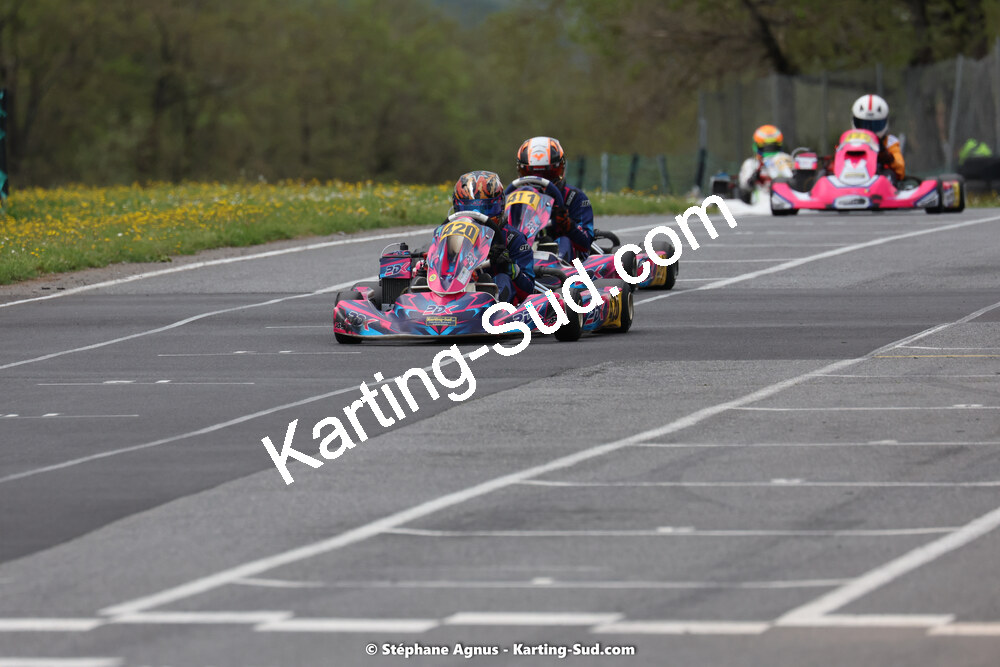 29 & 30/04/2023 : 4ème manche du Championnat du Sud à Karting Plus Belmont sur Rance (photos Stéphane Agnus) 2023 — karting