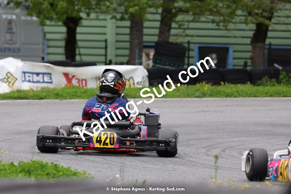 29 & 30/04/2023 : 4ème manche du Championnat du Sud à Karting Plus Belmont sur Rance (photos Stéphane Agnus) 2023 — karting
