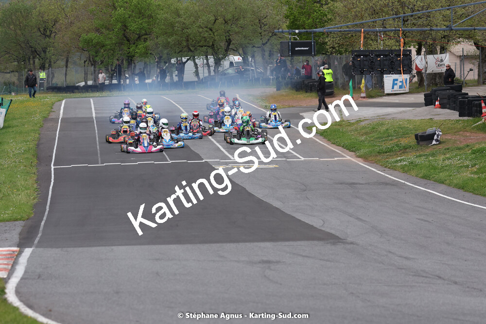 29 & 30/04/2023 : 4ème manche du Championnat du Sud à Karting Plus Belmont sur Rance (photos Stéphane Agnus) 2023 — karting