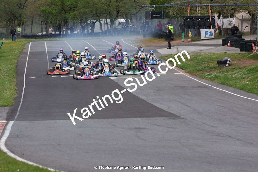 29 & 30/04/2023 : 4ème manche du Championnat du Sud à Karting Plus Belmont sur Rance (photos Stéphane Agnus) 2023 — karting