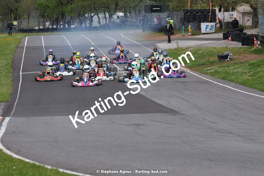 29 & 30/04/2023 : 4ème manche du Championnat du Sud à Karting Plus Belmont sur Rance (photos Stéphane Agnus) 2023 — karting
