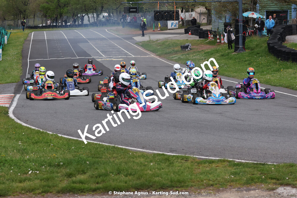 29 & 30/04/2023 : 4ème manche du Championnat du Sud à Karting Plus Belmont sur Rance (photos Stéphane Agnus) 2023 — karting