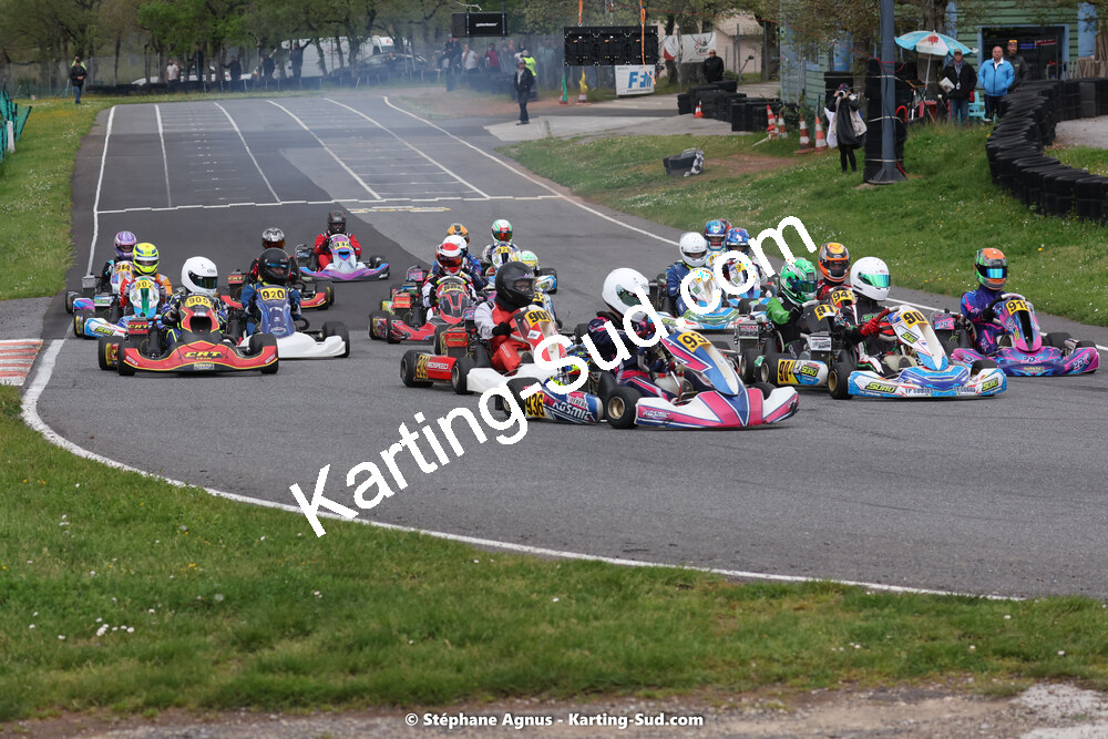 29 & 30/04/2023 : 4ème manche du Championnat du Sud à Karting Plus Belmont sur Rance (photos Stéphane Agnus) 2023 — karting