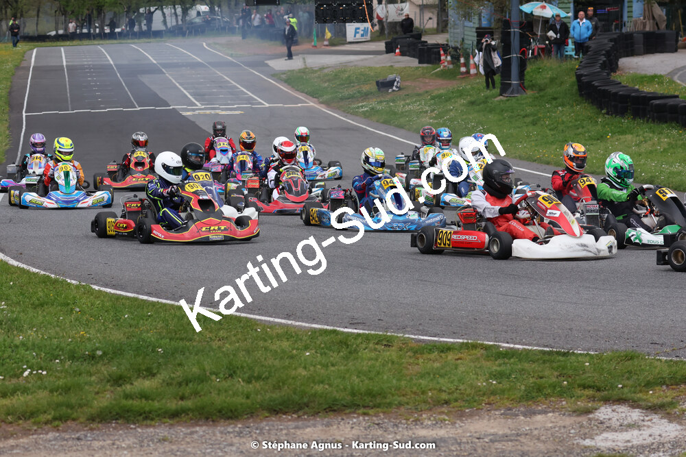 29 & 30/04/2023 : 4ème manche du Championnat du Sud à Karting Plus Belmont sur Rance (photos Stéphane Agnus) 2023 — karting