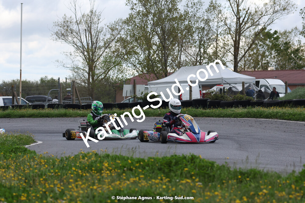 29 & 30/04/2023 : 4ème manche du Championnat du Sud à Karting Plus Belmont sur Rance (photos Stéphane Agnus) 2023 — karting