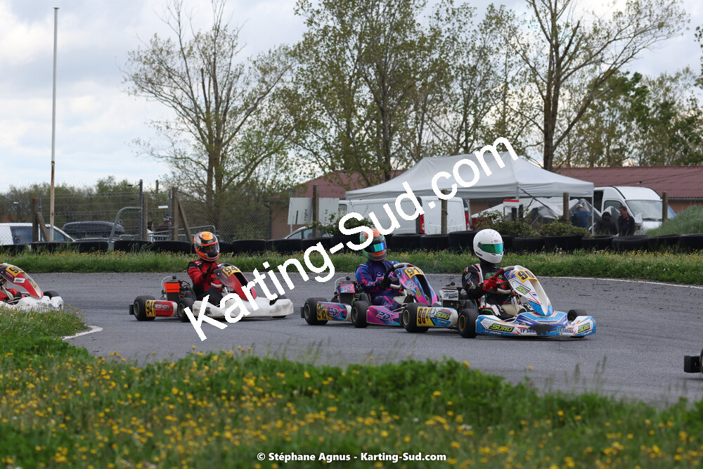 29 & 30/04/2023 : 4ème manche du Championnat du Sud à Karting Plus Belmont sur Rance (photos Stéphane Agnus) 2023 — karting