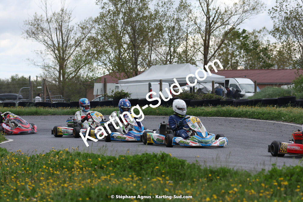 29 & 30/04/2023 : 4ème manche du Championnat du Sud à Karting Plus Belmont sur Rance (photos Stéphane Agnus) 2023 — karting