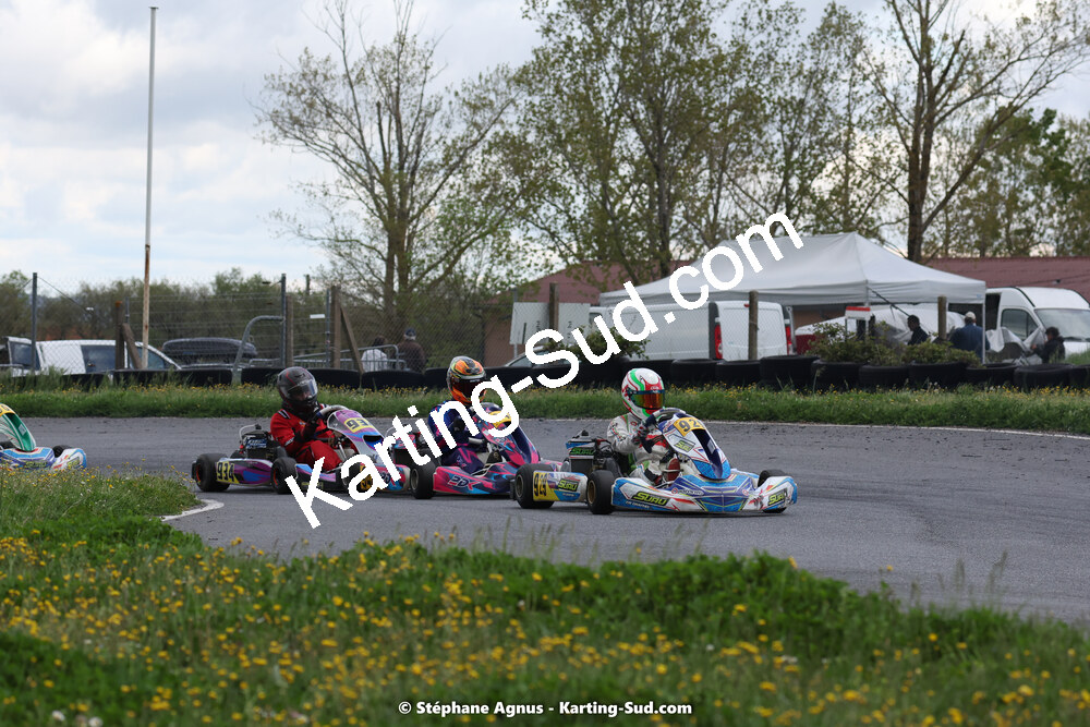 29 & 30/04/2023 : 4ème manche du Championnat du Sud à Karting Plus Belmont sur Rance (photos Stéphane Agnus) 2023 — karting