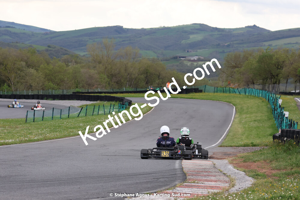29 & 30/04/2023 : 4ème manche du Championnat du Sud à Karting Plus Belmont sur Rance (photos Stéphane Agnus) 2023 — karting