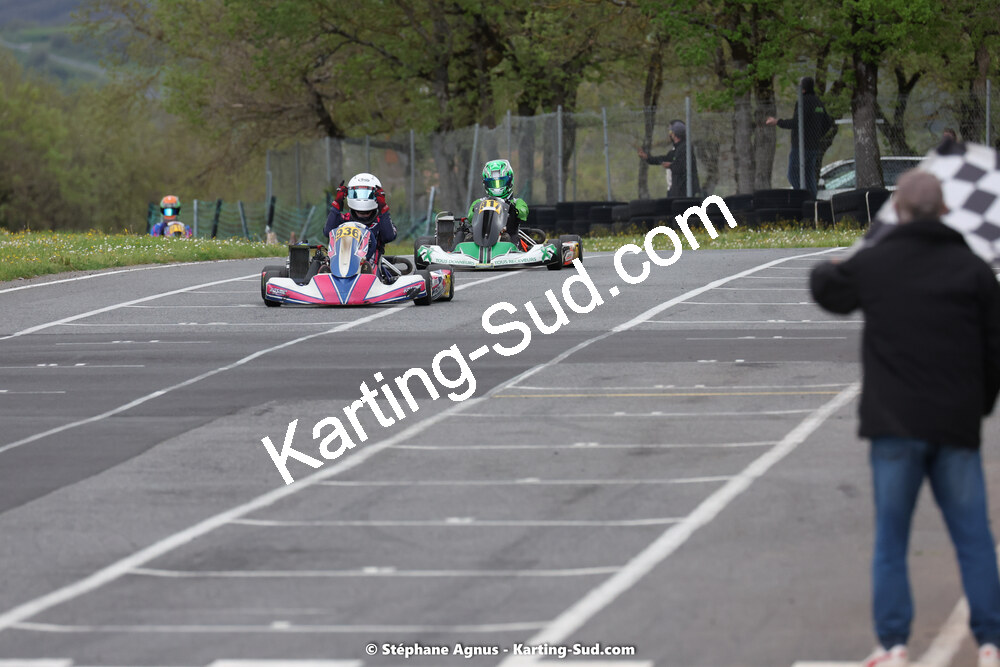 29 & 30/04/2023 : 4ème manche du Championnat du Sud à Karting Plus Belmont sur Rance (photos Stéphane Agnus) 2023 — karting