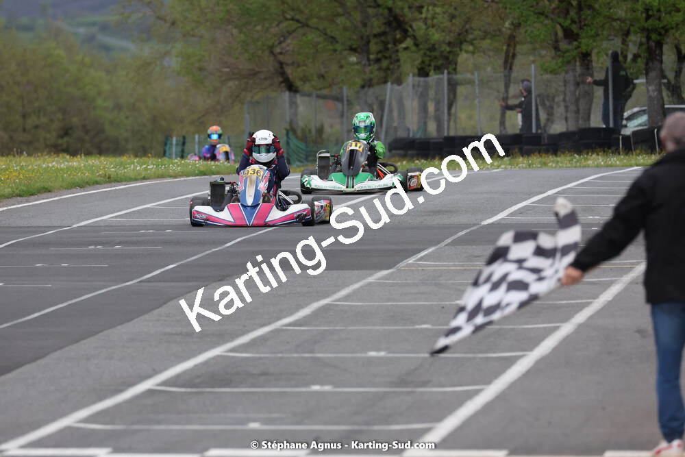 29 & 30/04/2023 : 4ème manche du Championnat du Sud à Karting Plus Belmont sur Rance (photos Stéphane Agnus) 2023 — karting