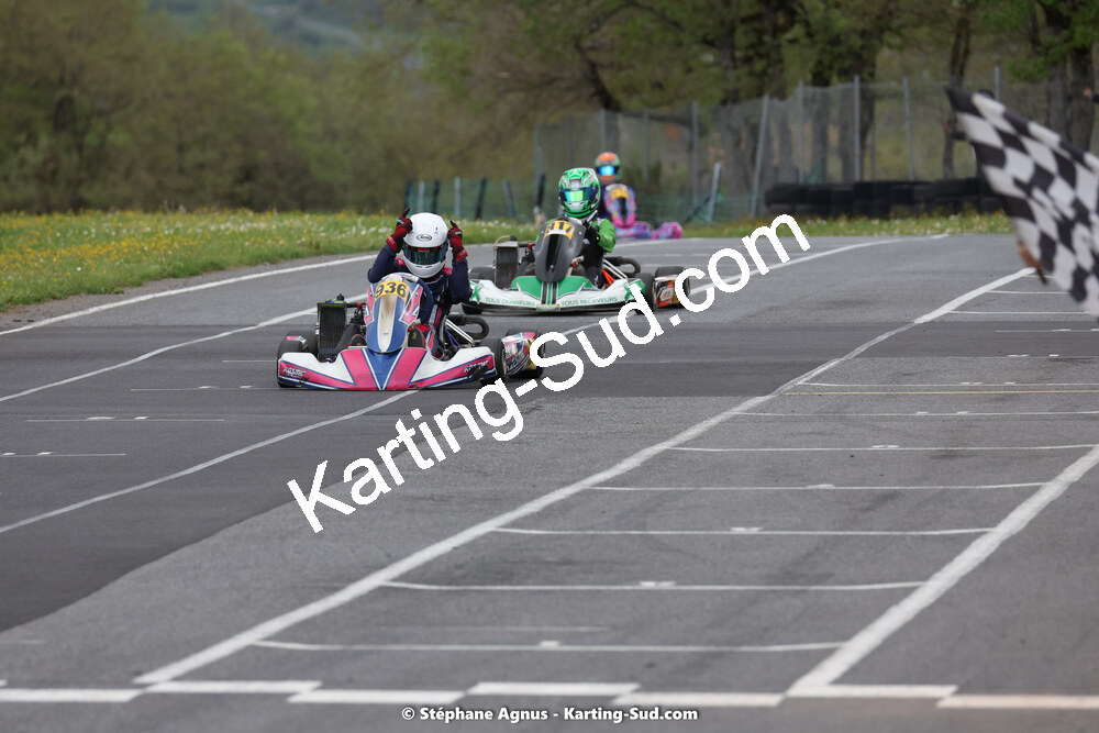 29 & 30/04/2023 : 4ème manche du Championnat du Sud à Karting Plus Belmont sur Rance (photos Stéphane Agnus) 2023 — karting