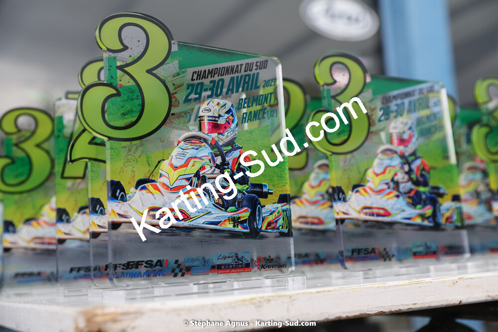 29 & 30/04/2023 : 4ème manche du Championnat du Sud à Karting Plus Belmont sur Rance (photos Stéphane Agnus) 2023 — karting