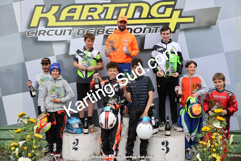 29 & 30/04/2023 : 4ème manche du Championnat du Sud à Karting Plus Belmont sur Rance (photos Stéphane Agnus) 2023 — karting