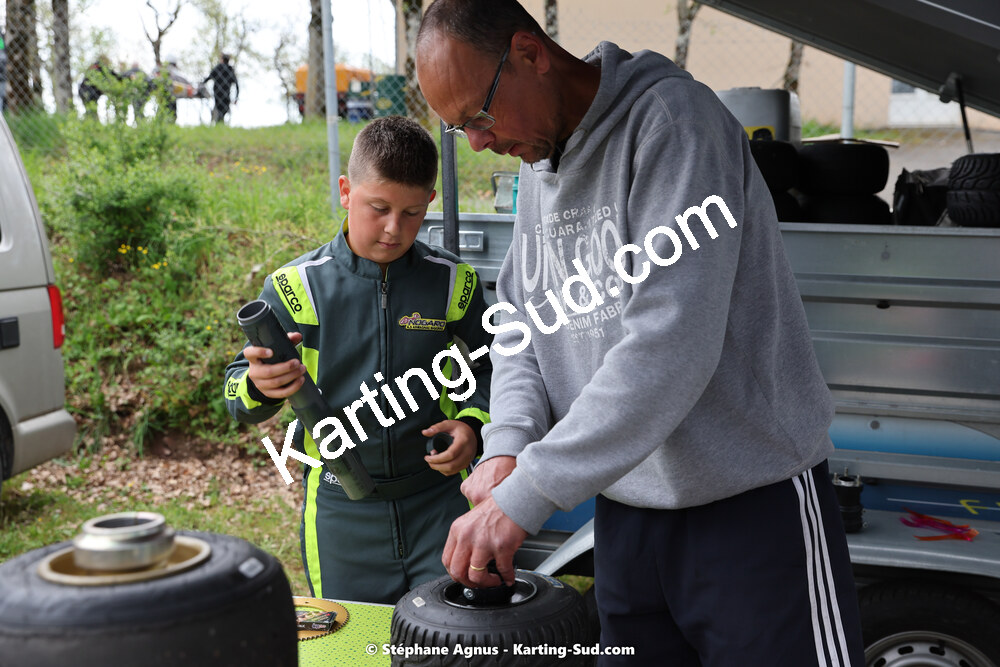 Gérard SAINT-ARROMAN, Julien SAINT-ARROMAN — 29 & 30/04/2023 : 4ème manche du Championnat du Sud à Karting Plus Belmont sur Rance (photos Stéphane Agnus) 2023 — karting