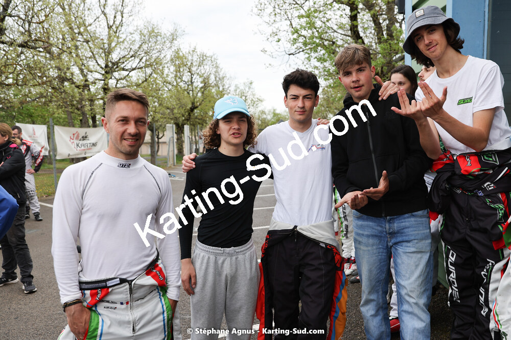 29 & 30/04/2023 : 4ème manche du Championnat du Sud à Karting Plus Belmont sur Rance (photos Stéphane Agnus) 2023 — karting