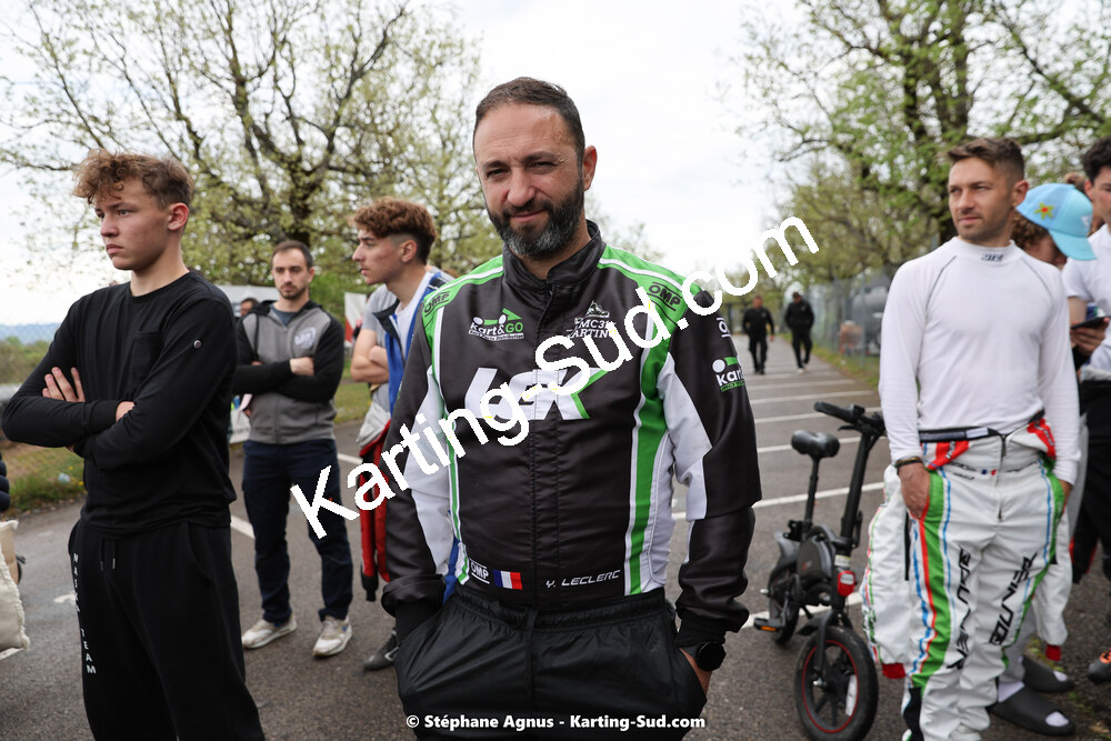 Yannick LECLERC — 29 & 30/04/2023 : 4ème manche du Championnat du Sud à Karting Plus Belmont sur Rance (photos Stéphane Agnus) 2023 — karting