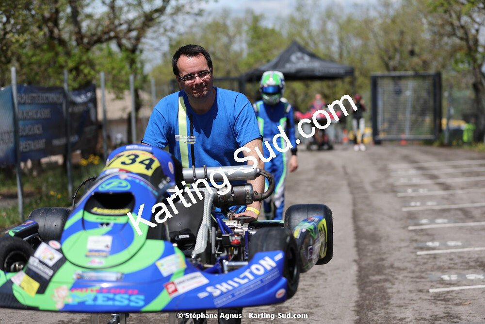 Maxime MOURGUES — 29 & 30/04/2023 : 4ème manche du Championnat du Sud à Karting Plus Belmont sur Rance (photos Stéphane Agnus) 2023 — karting