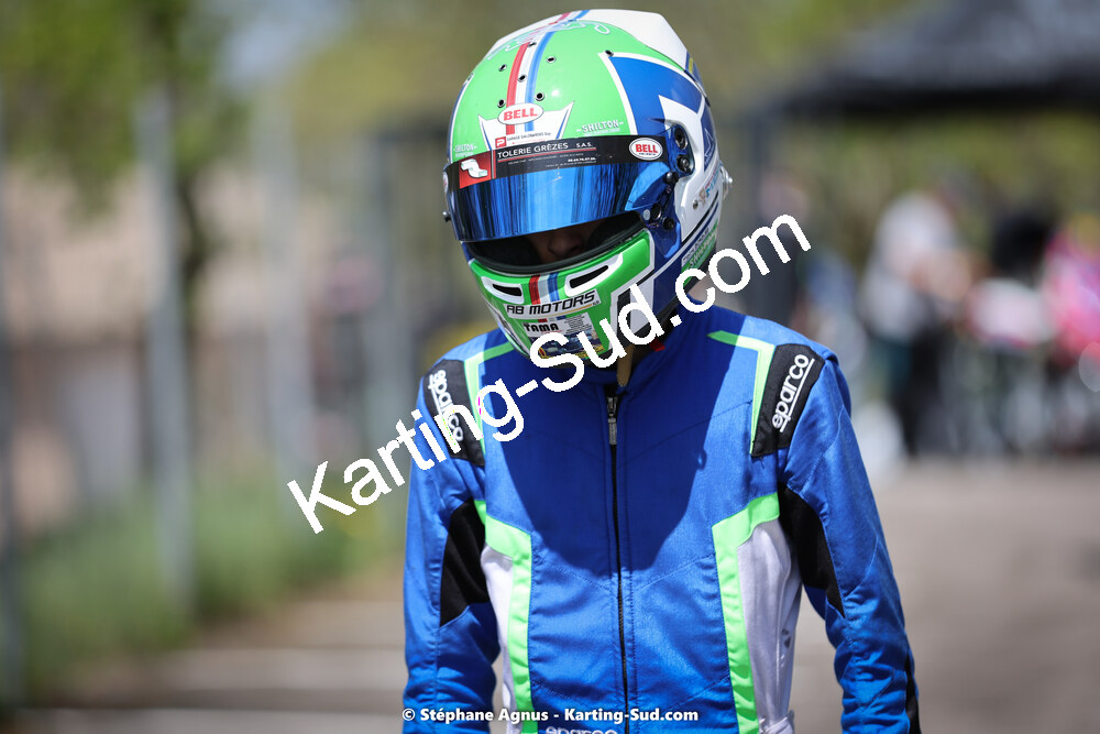 Maxime MOURGUES — 29 & 30/04/2023 : 4ème manche du Championnat du Sud à Karting Plus Belmont sur Rance (photos Stéphane Agnus) 2023 — karting