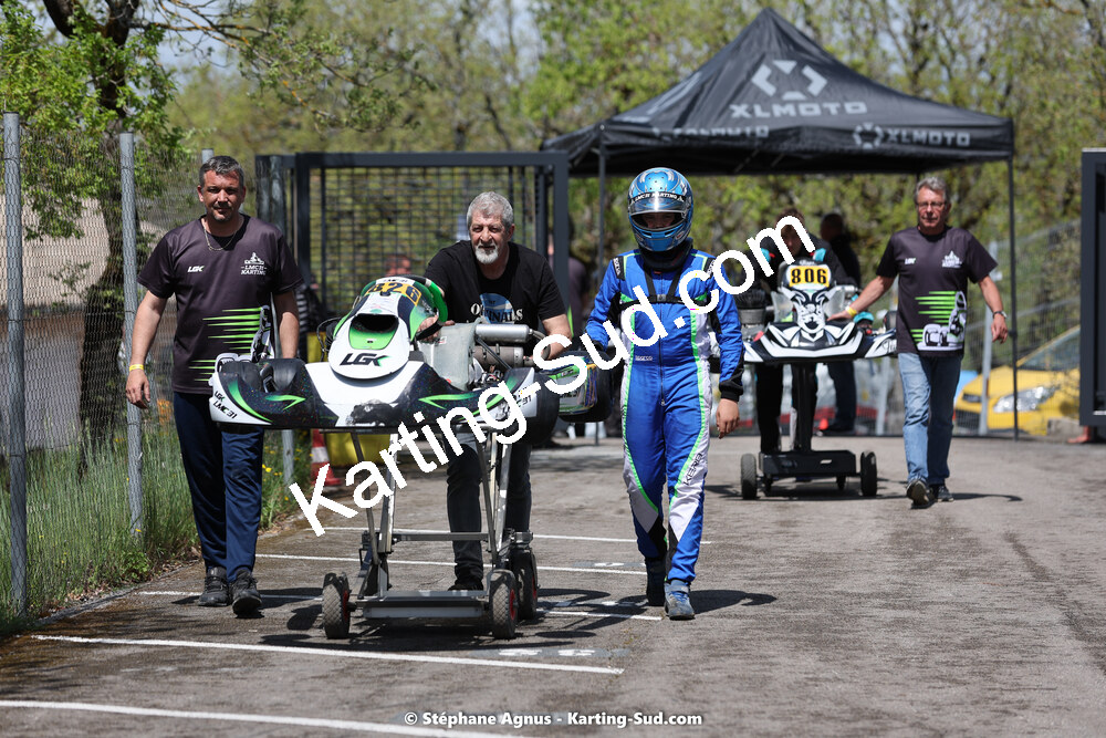 29 & 30/04/2023 : 4ème manche du Championnat du Sud à Karting Plus Belmont sur Rance (photos Stéphane Agnus) 2023 — karting