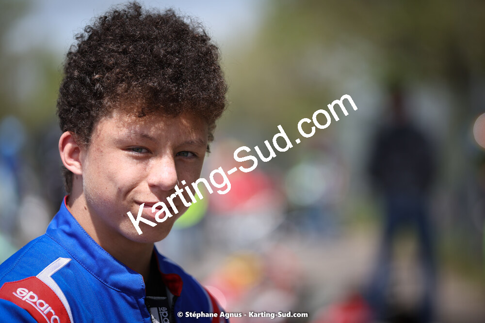 Louka MICHEL — 29 & 30/04/2023 : 4ème manche du Championnat du Sud à Karting Plus Belmont sur Rance (photos Stéphane Agnus) 2023 — karting