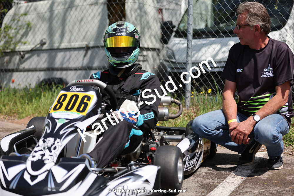 29 & 30/04/2023 : 4ème manche du Championnat du Sud à Karting Plus Belmont sur Rance (photos Stéphane Agnus) 2023 — karting
