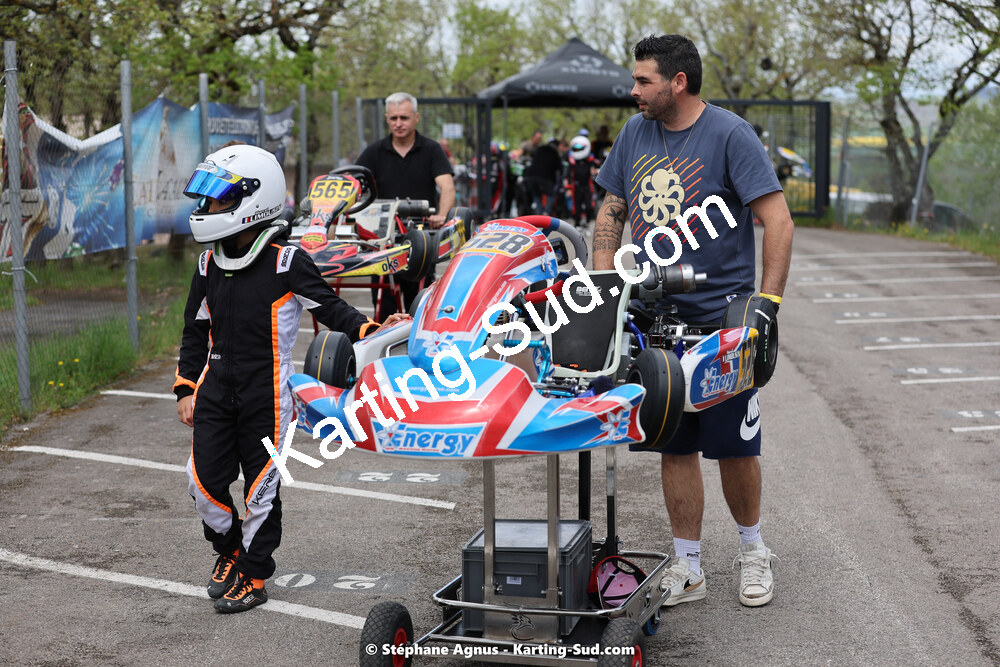 29 & 30/04/2023 : 4ème manche du Championnat du Sud à Karting Plus Belmont sur Rance (photos Stéphane Agnus) 2023 — karting