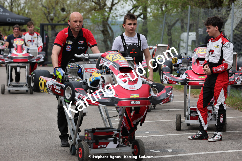 29 & 30/04/2023 : 4ème manche du Championnat du Sud à Karting Plus Belmont sur Rance (photos Stéphane Agnus) 2023 — karting