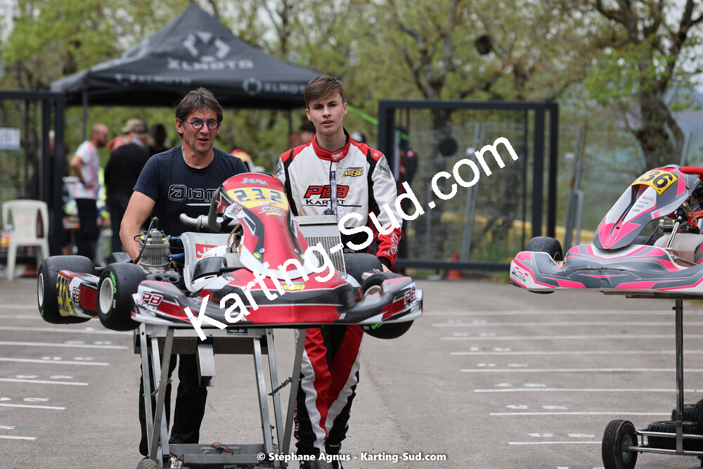 29 & 30/04/2023 : 4ème manche du Championnat du Sud à Karting Plus Belmont sur Rance (photos Stéphane Agnus) 2023 — karting