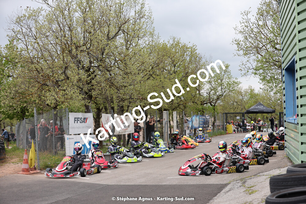 29 & 30/04/2023 : 4ème manche du Championnat du Sud à Karting Plus Belmont sur Rance (photos Stéphane Agnus) 2023 — karting