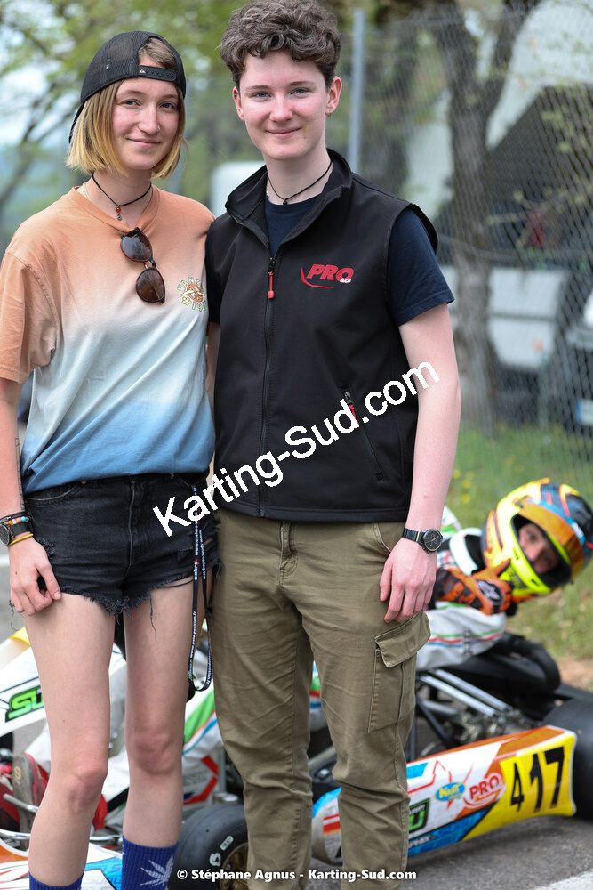 29 & 30/04/2023 : 4ème manche du Championnat du Sud à Karting Plus Belmont sur Rance (photos Stéphane Agnus) 2023 — karting