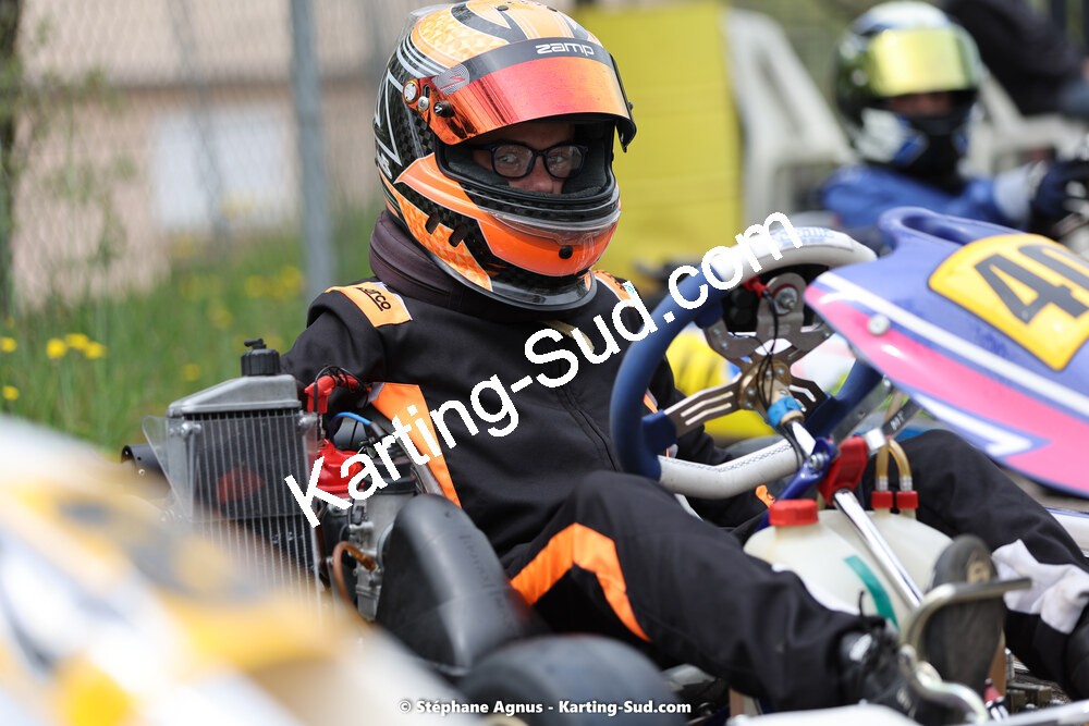 29 & 30/04/2023 : 4ème manche du Championnat du Sud à Karting Plus Belmont sur Rance (photos Stéphane Agnus) 2023 — karting